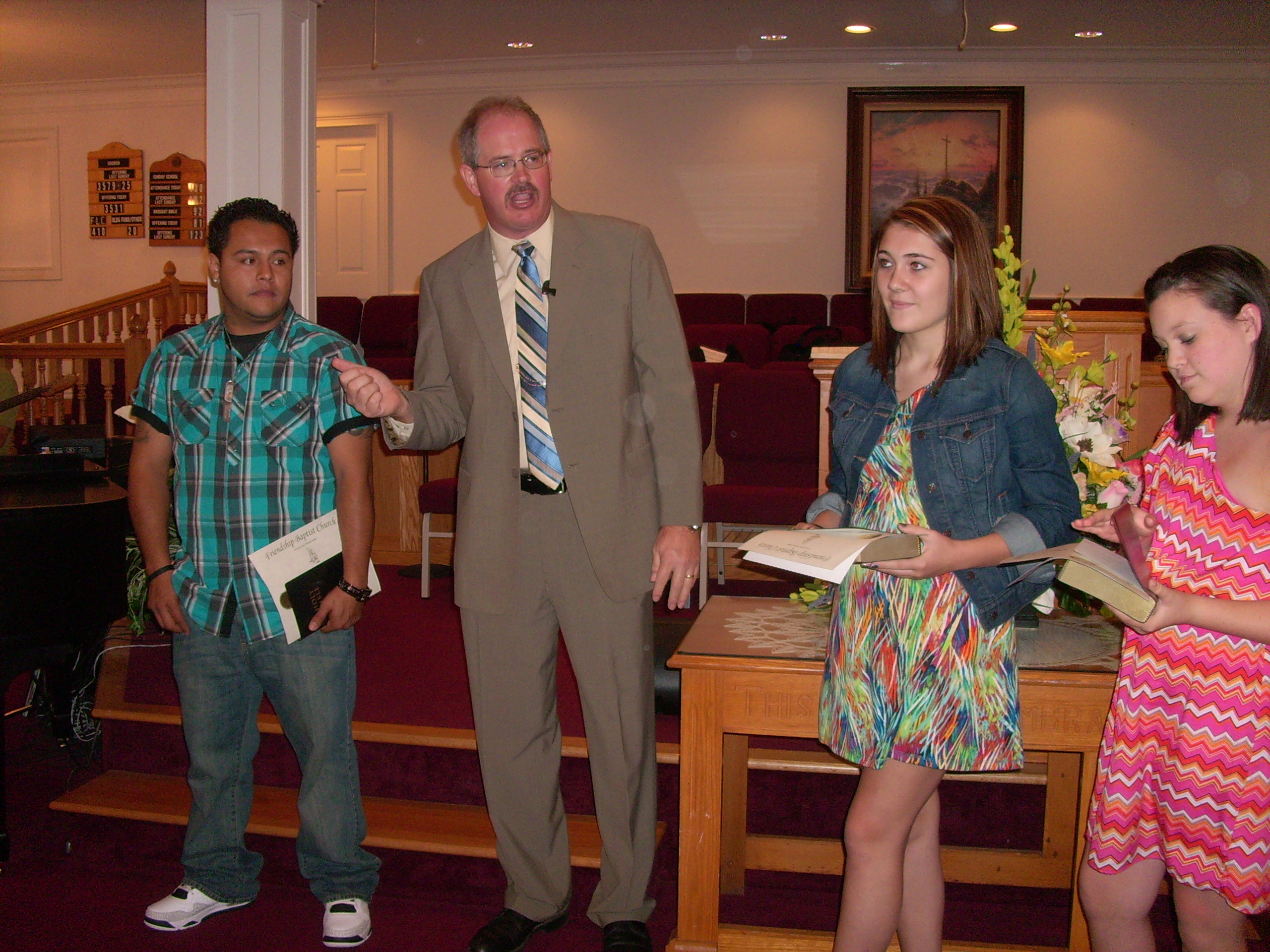 Baptized on August 19 2012 