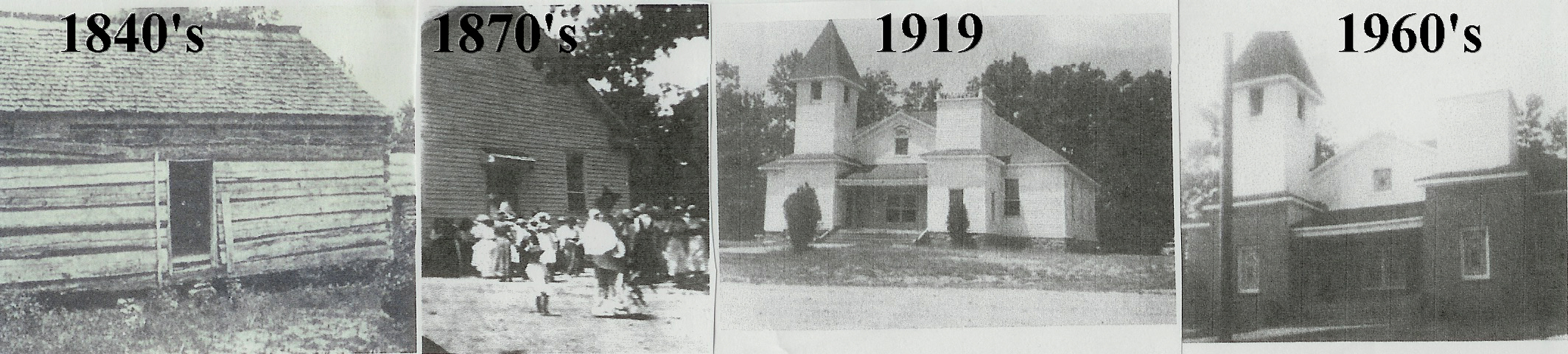 Friendship church through the years