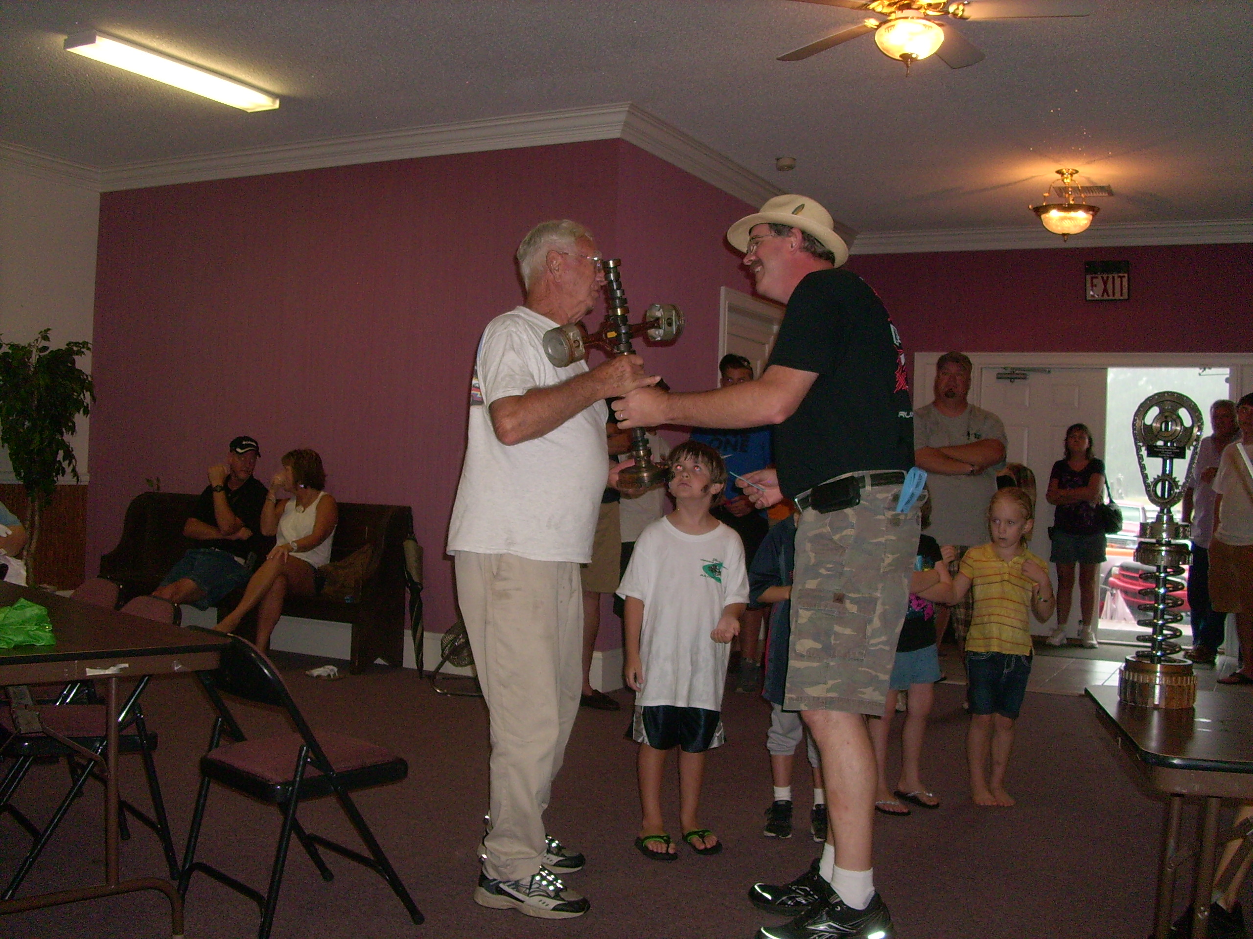 Pastor Choice Award to Homer Brown